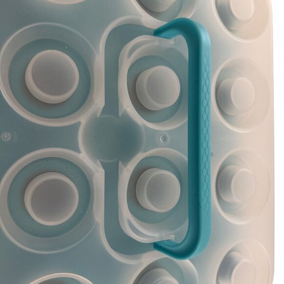 Pampered Chef Cupcake Pan & Carrier Set New - Picture 6 of 8